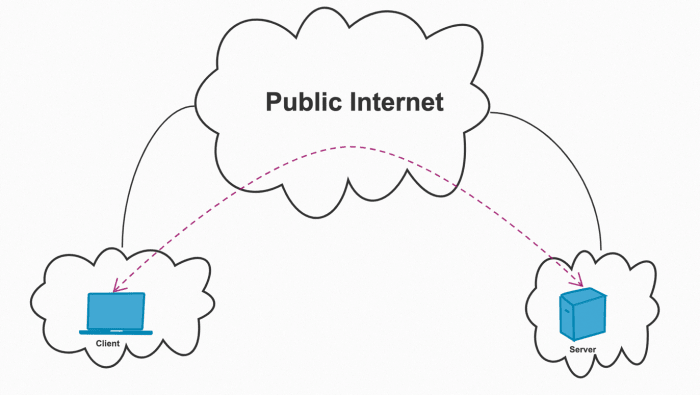 Una VPN de Bitcoin permite que dos o más partes se descubran y puedan comunicarse de forma privada a través de Internet pública sin confianza.