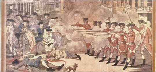 la imagen de la masacre de boston