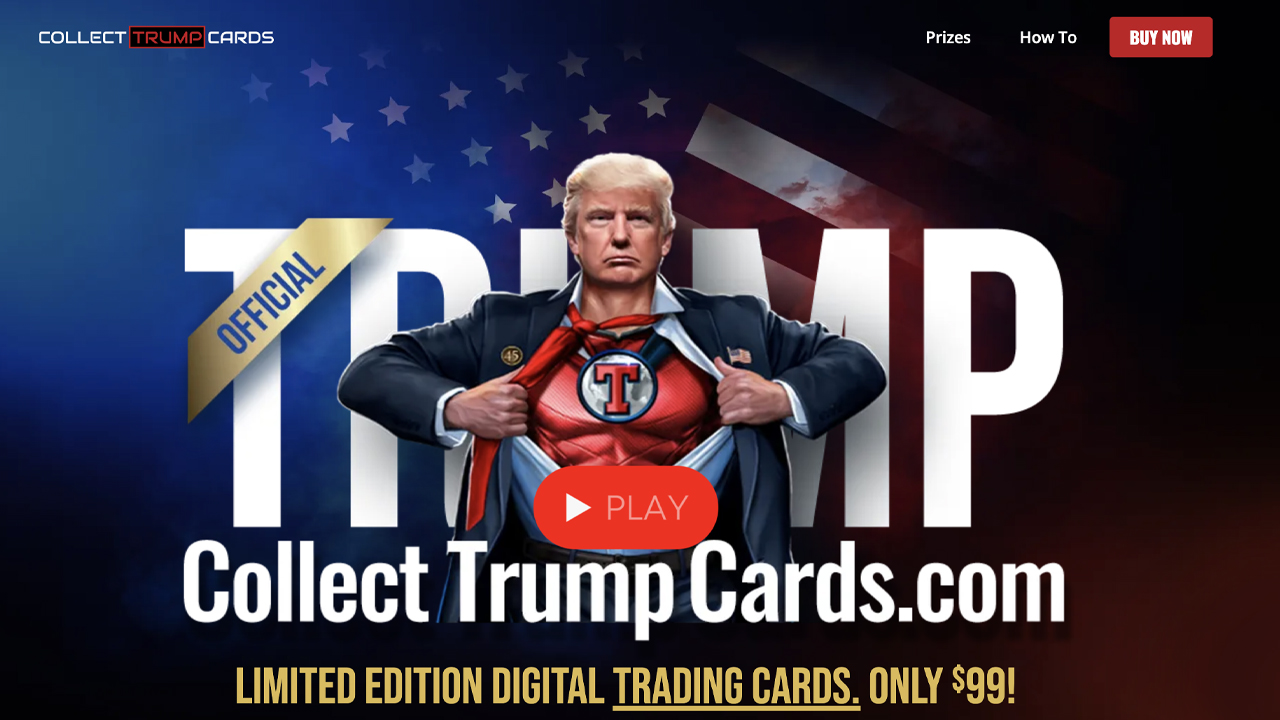 Trump lanza la colección de tarjetas NFT: los ganadores del sorteo podrían cenar o jugar al golf con el 45° presidente