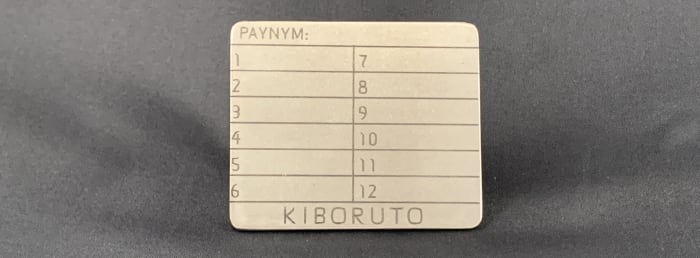 La copia de seguridad de acero inoxidable de Koboruto puede proteger su frase inicial de bitcoin, incluso en caso de incendio o inundación.