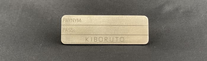 La copia de seguridad de acero inoxidable de Koboruto puede proteger su frase inicial de bitcoin, incluso en caso de incendio o inundación.